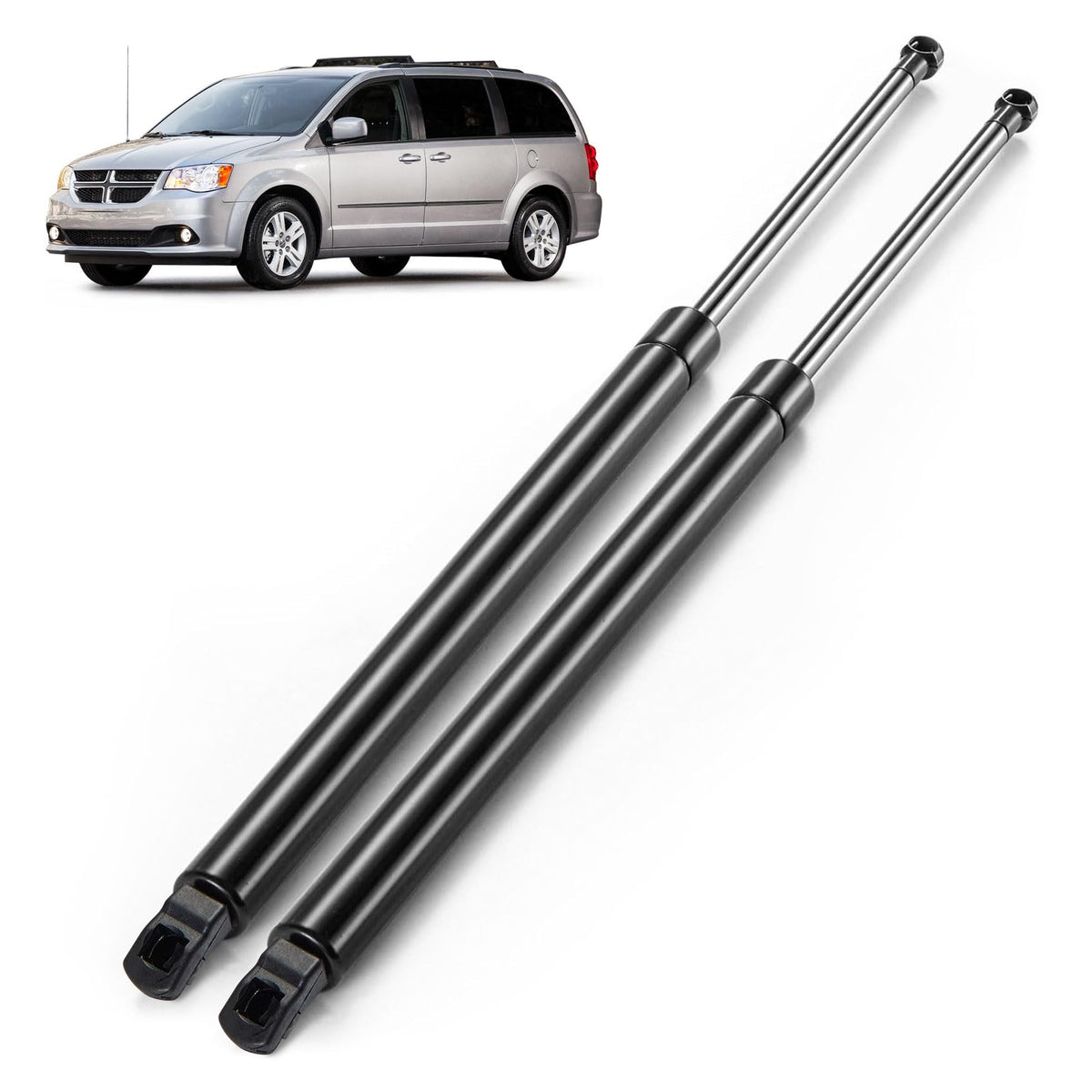 ARANA front packaging view showing both liftgate struts and easy-install promise