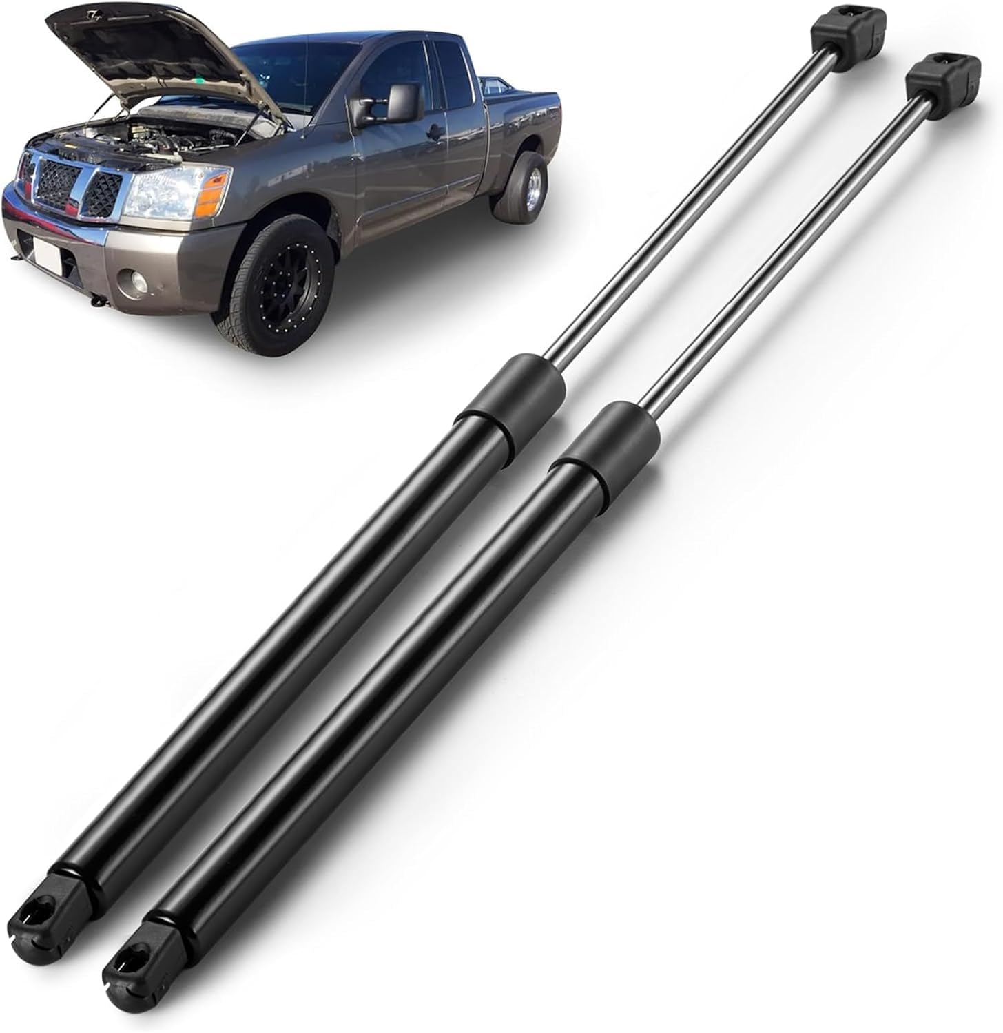 ARANA hood struts front packaging showing product and benefits
