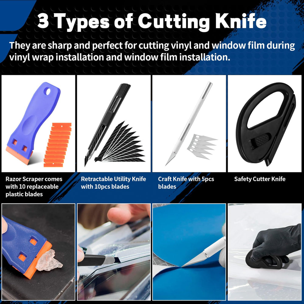 Arayker vinyl magnets and gloves in use stabilizing film and reducing static