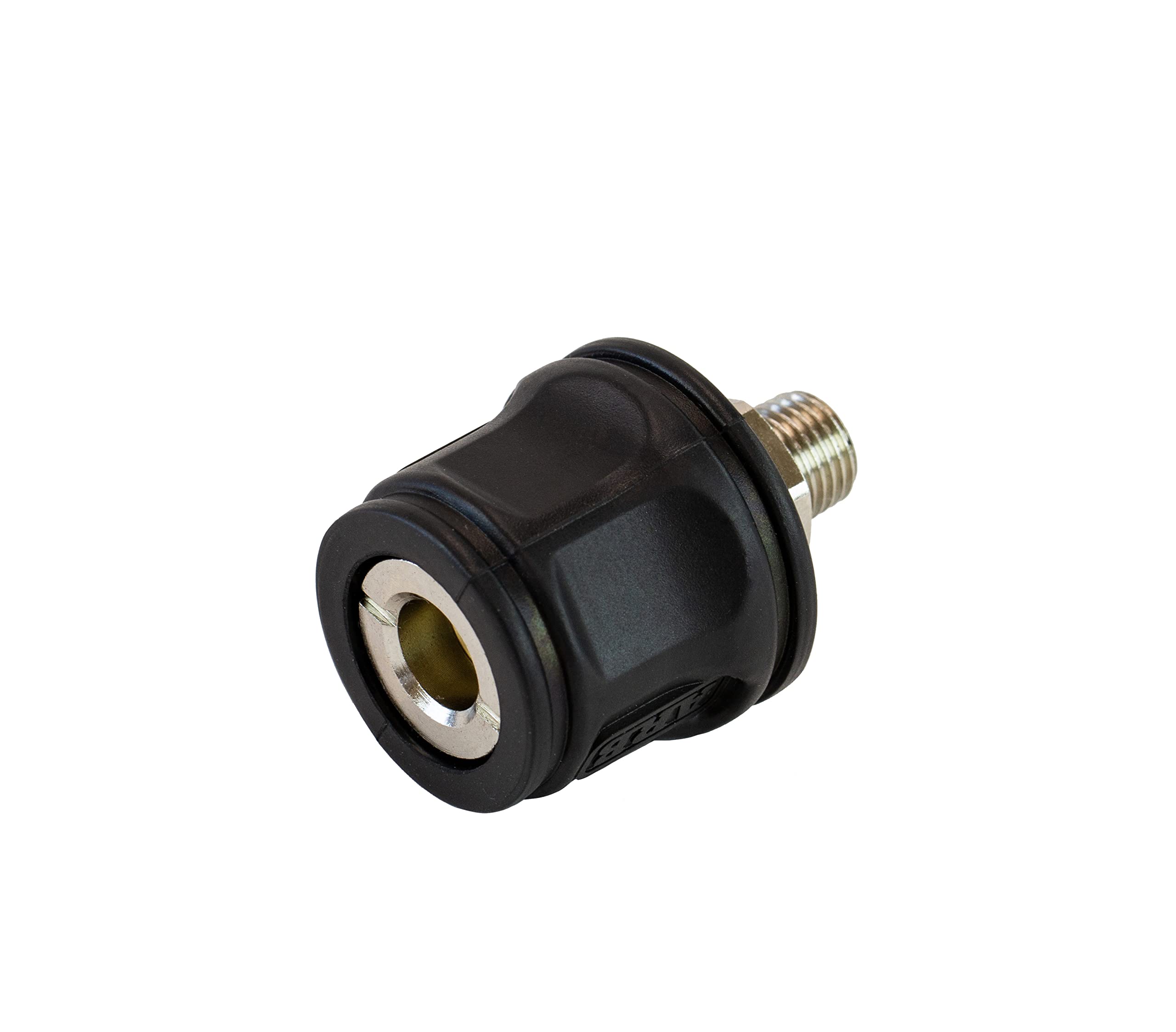 ARB hose coupling front view showing compact connector and easy-fit benefit