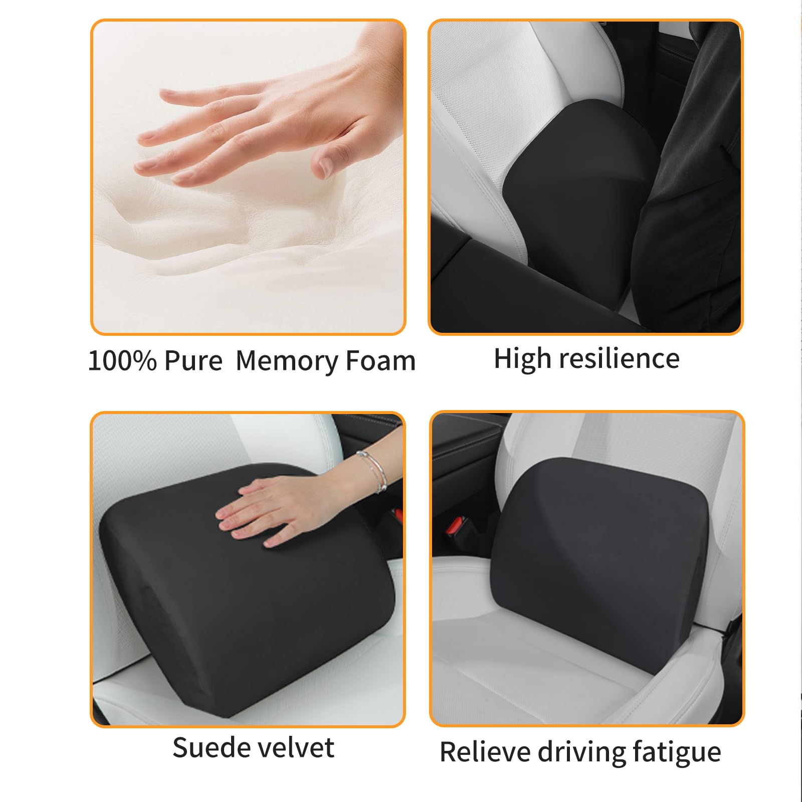 Arcoche leather-like cover and zipper detail for easy cleaning