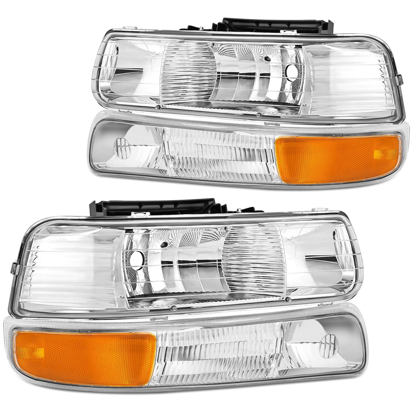 Aresparts headlights in night driving scene showing enhanced road visibility and style