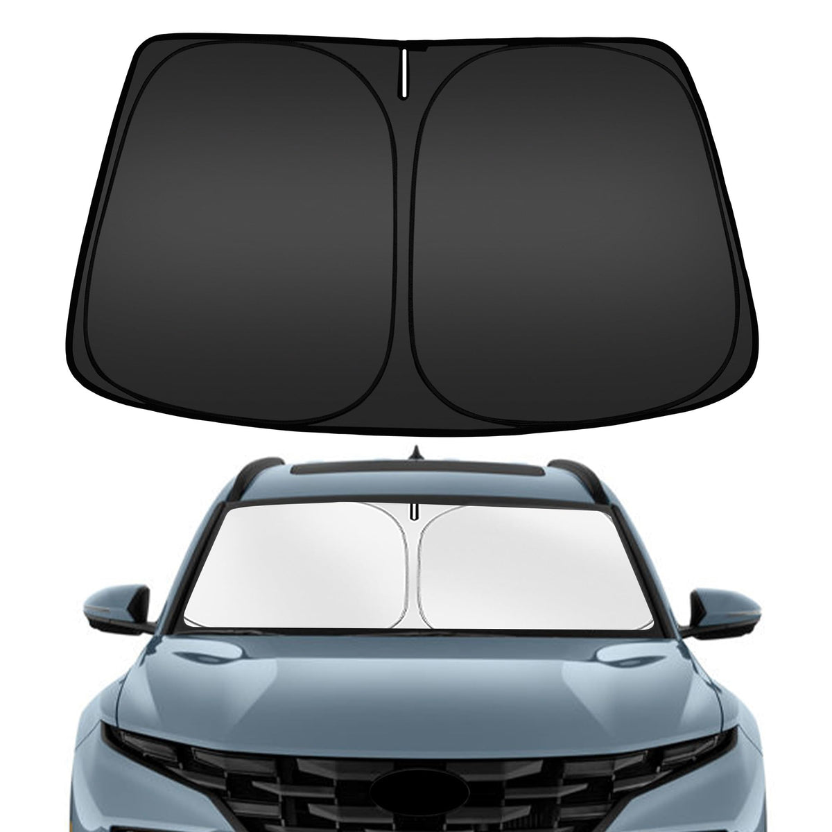 ARISMOTOR front view showing custom fit packaging and clear benefit of perfect coverage