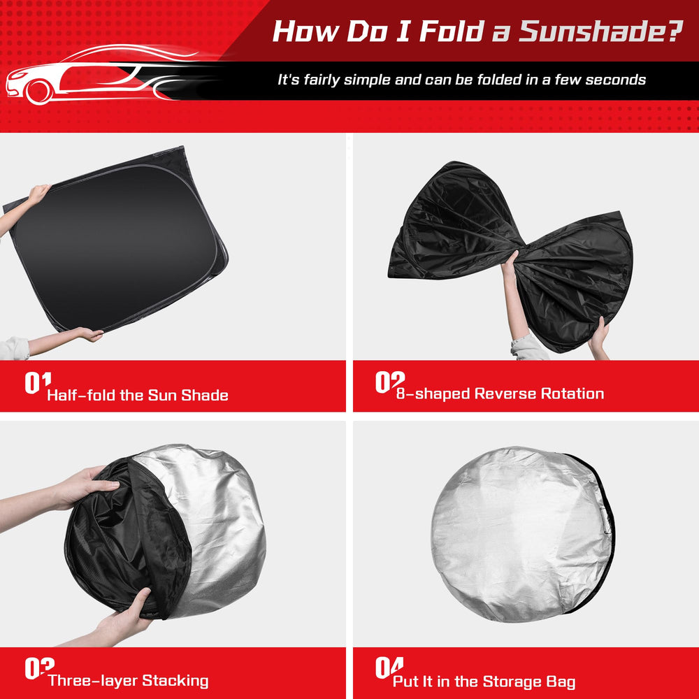 ARISMOTOR installed on a Nissan Rogue windshield providing full coverage and cooler cabin