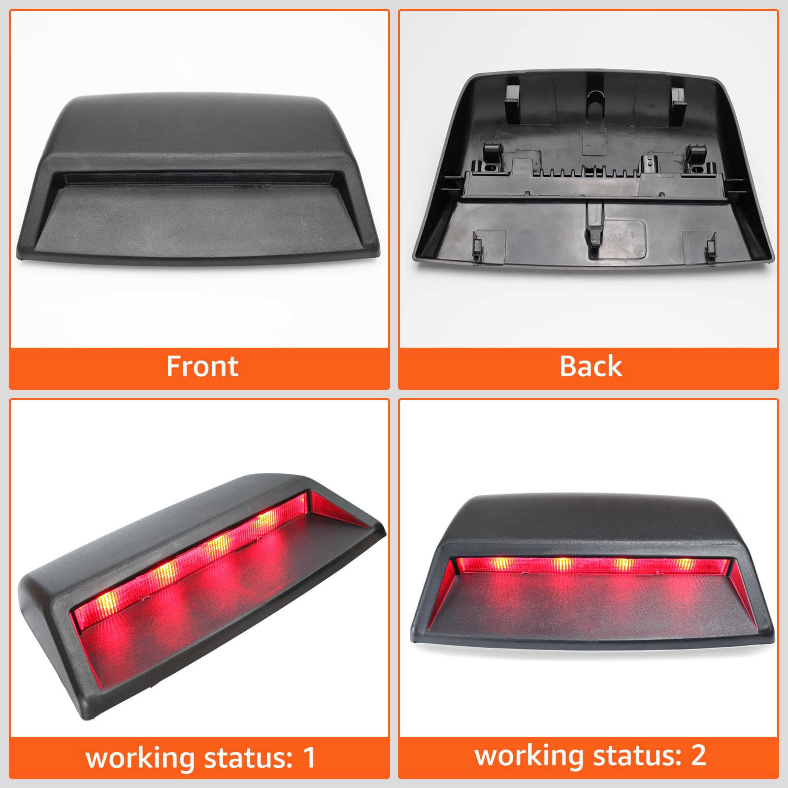 Armker installed on a Nissan Sentra trunk illustrating restored visibility benefit