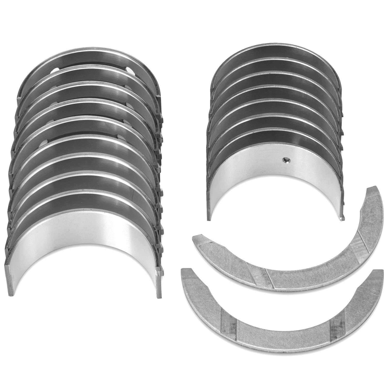 Armker main bearing compared to ruler showing accurate sizing