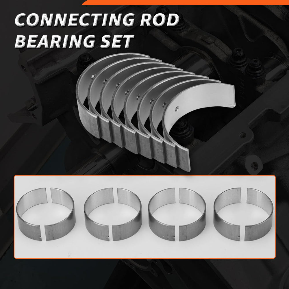 Armker rod bearing installed on crankpin demonstrating smooth rotation