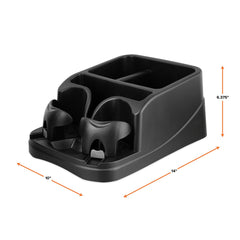 Armor All cup holders expanded to hold various drink sizes securely