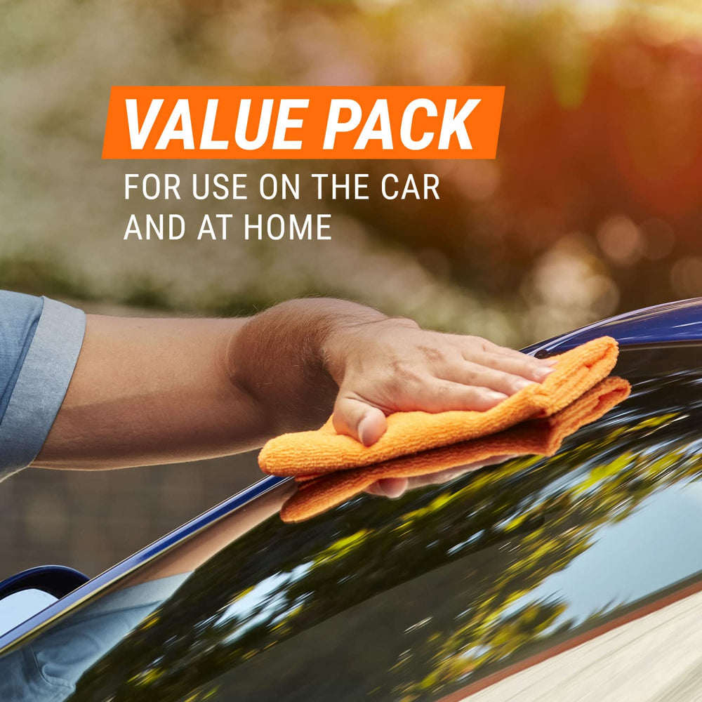 Armor All towel drying car panel for streak-free, water-spot free results