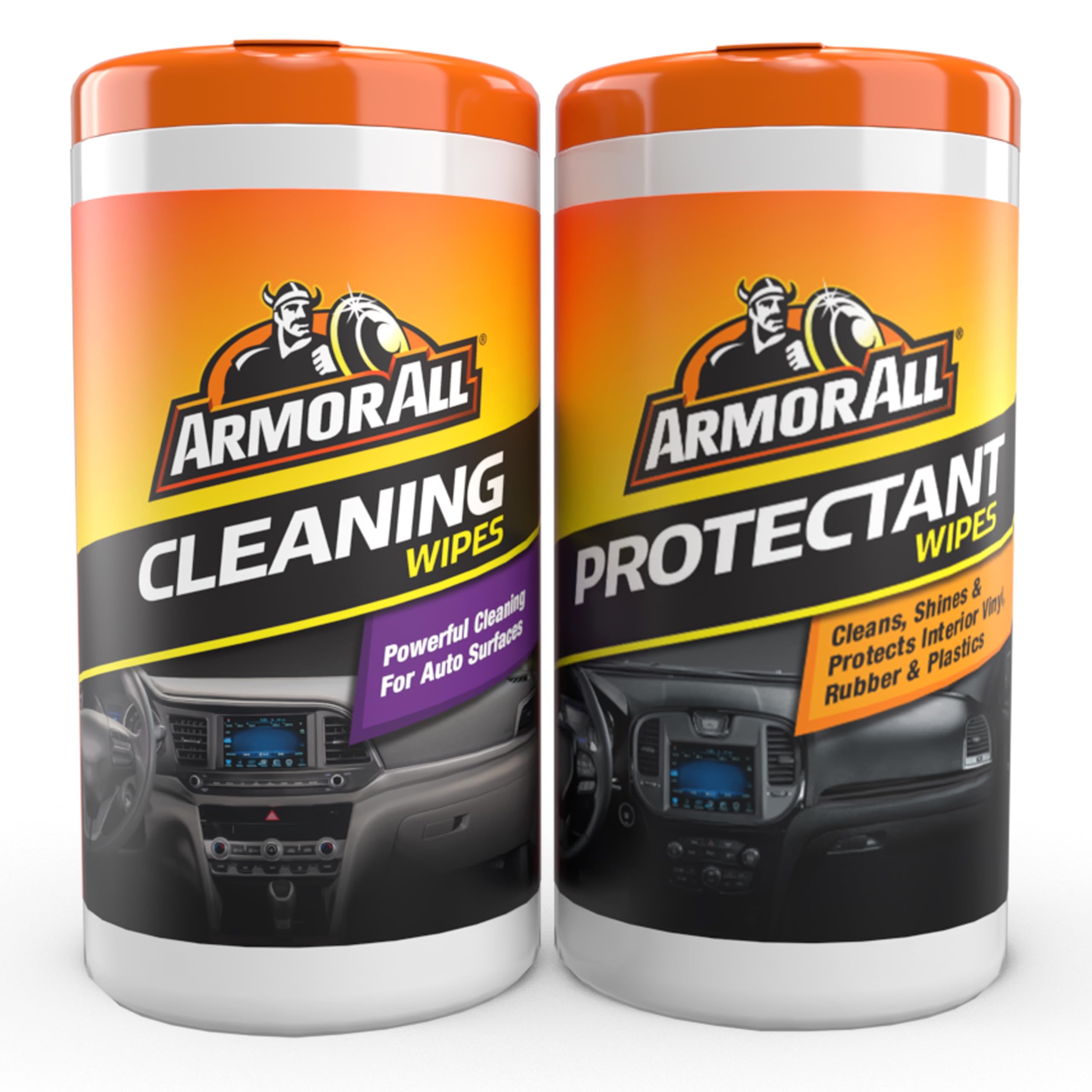 Armor All front packaging showing both canisters and brand for quick kit access