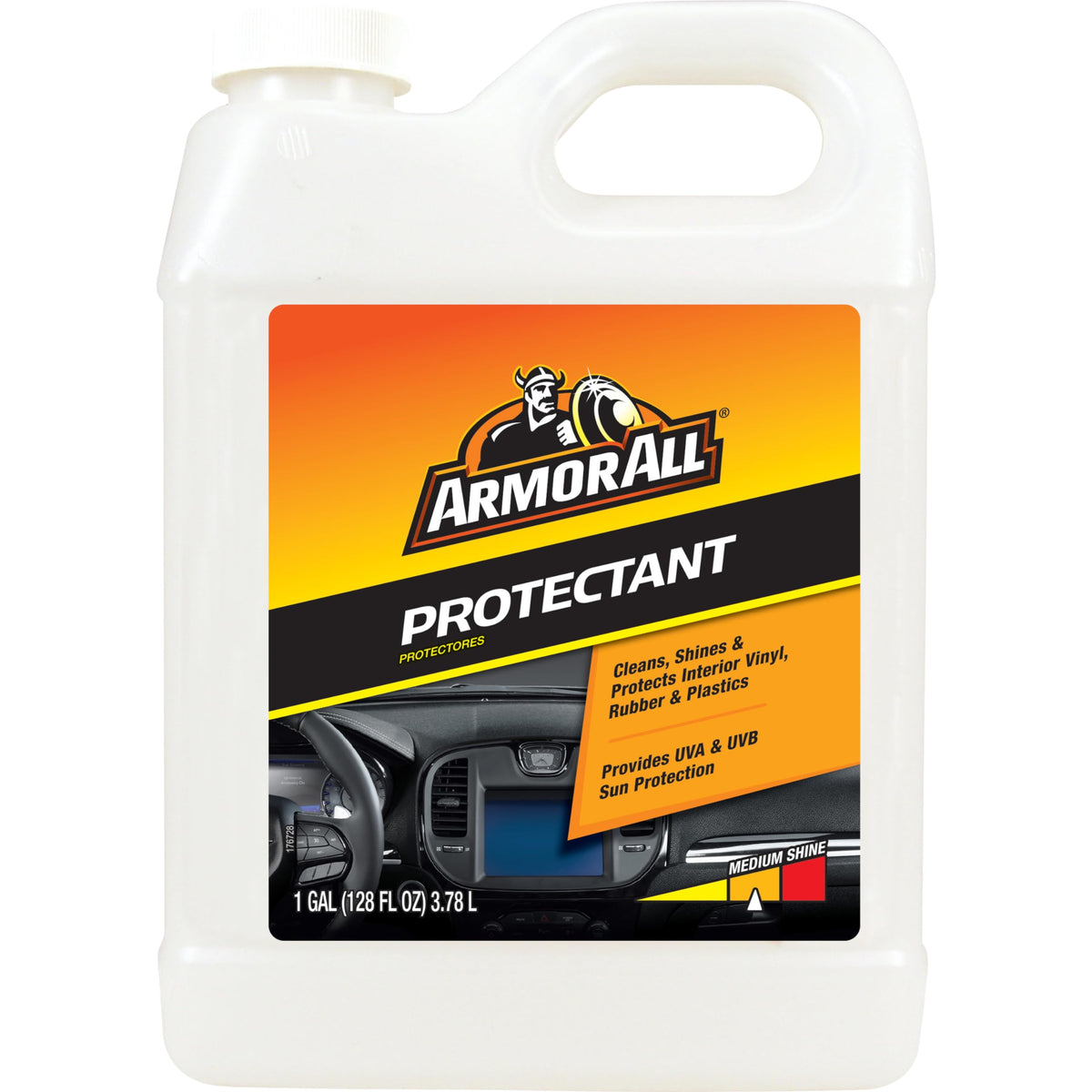 Armor All gallon bottle front label showing product identity and capacity