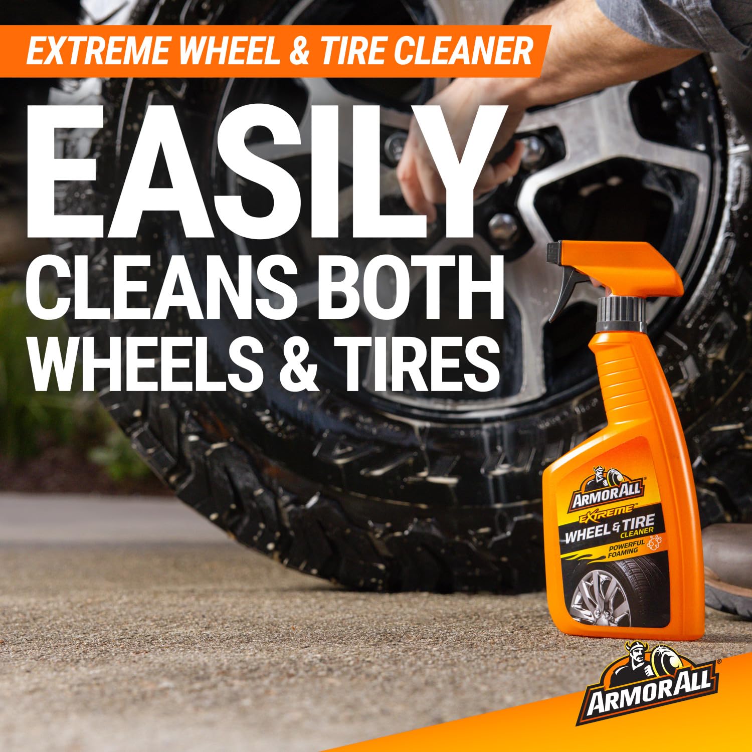 Armor All soft wash pad helping a scratch-free application and even suds