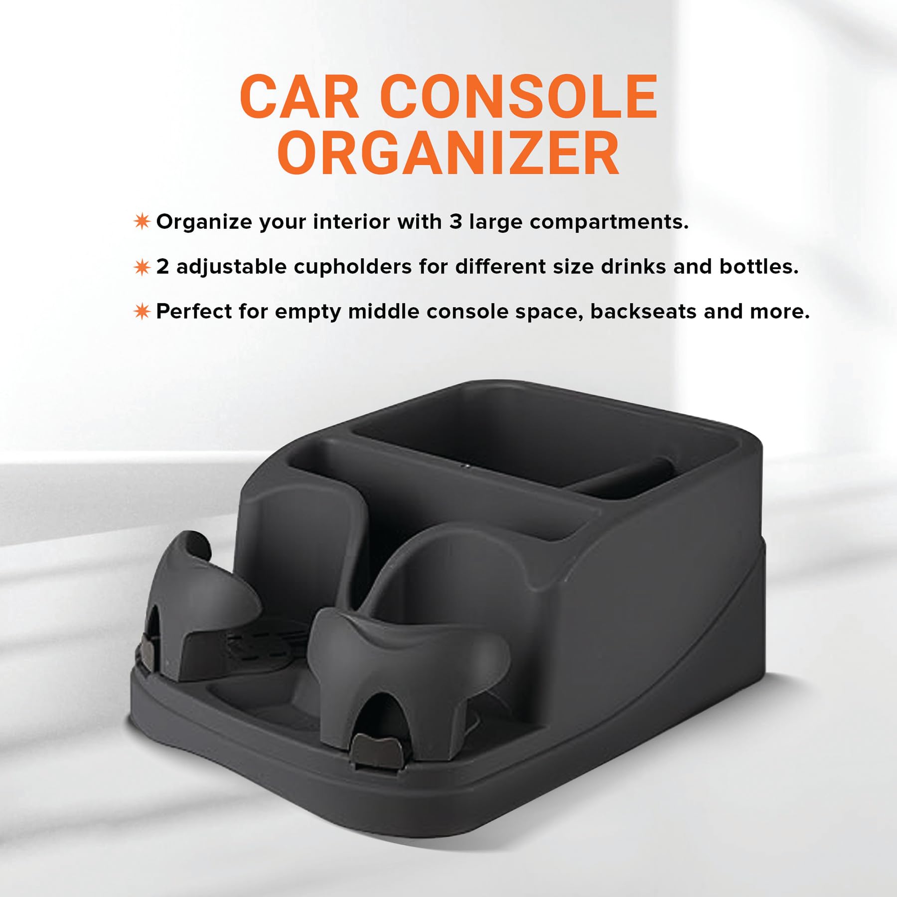 Armor All top view revealing three compartments for easy access