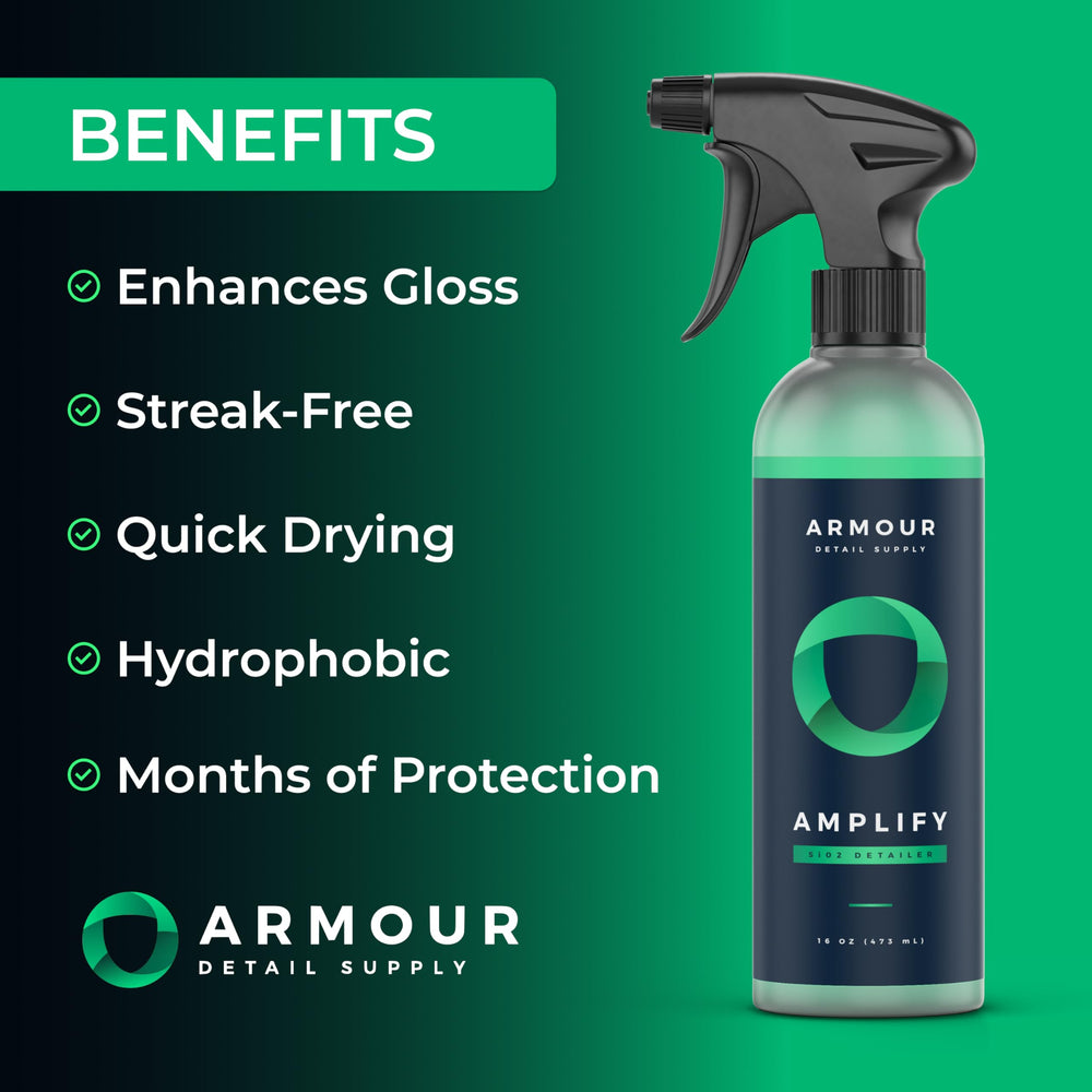 Armour Detail Supply used during driveway detailing for fast finish
