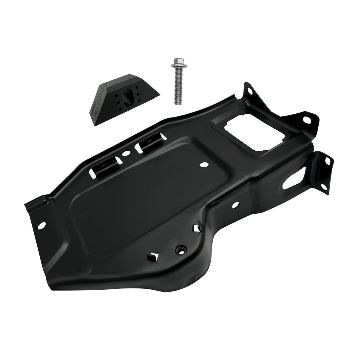 ARONOVA passenger-side tray front view showing mounting points and secure fit