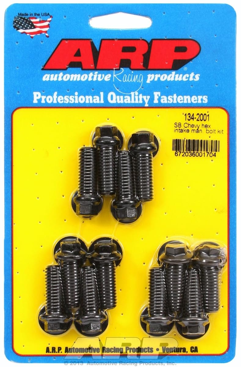 ARP 1342001 front view showing bolts and packaging, brand reliability