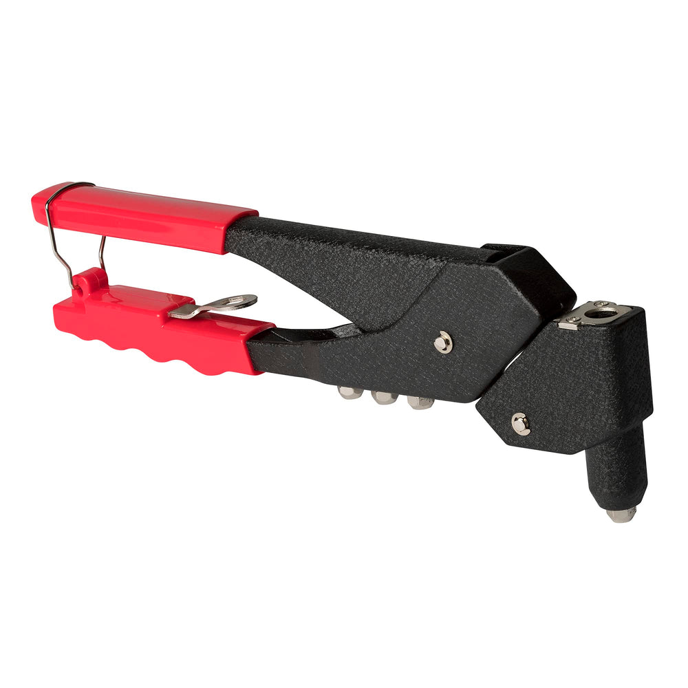Arrow RHT300 setting a rivet in sheet metal showing reliable fastening on metal panels