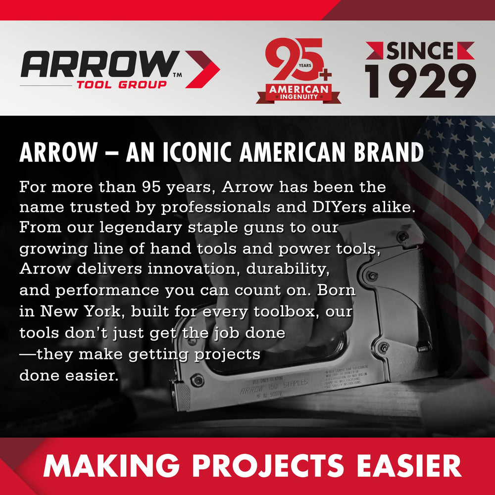 Arrow kit open in case with mandrels, bits, and rivet nuts for easy organization