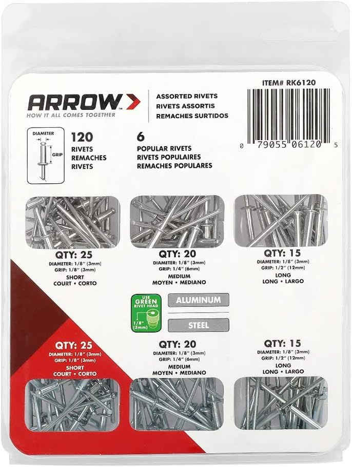 Arrow Fastener riveter handle texture providing firm ergonomic grip