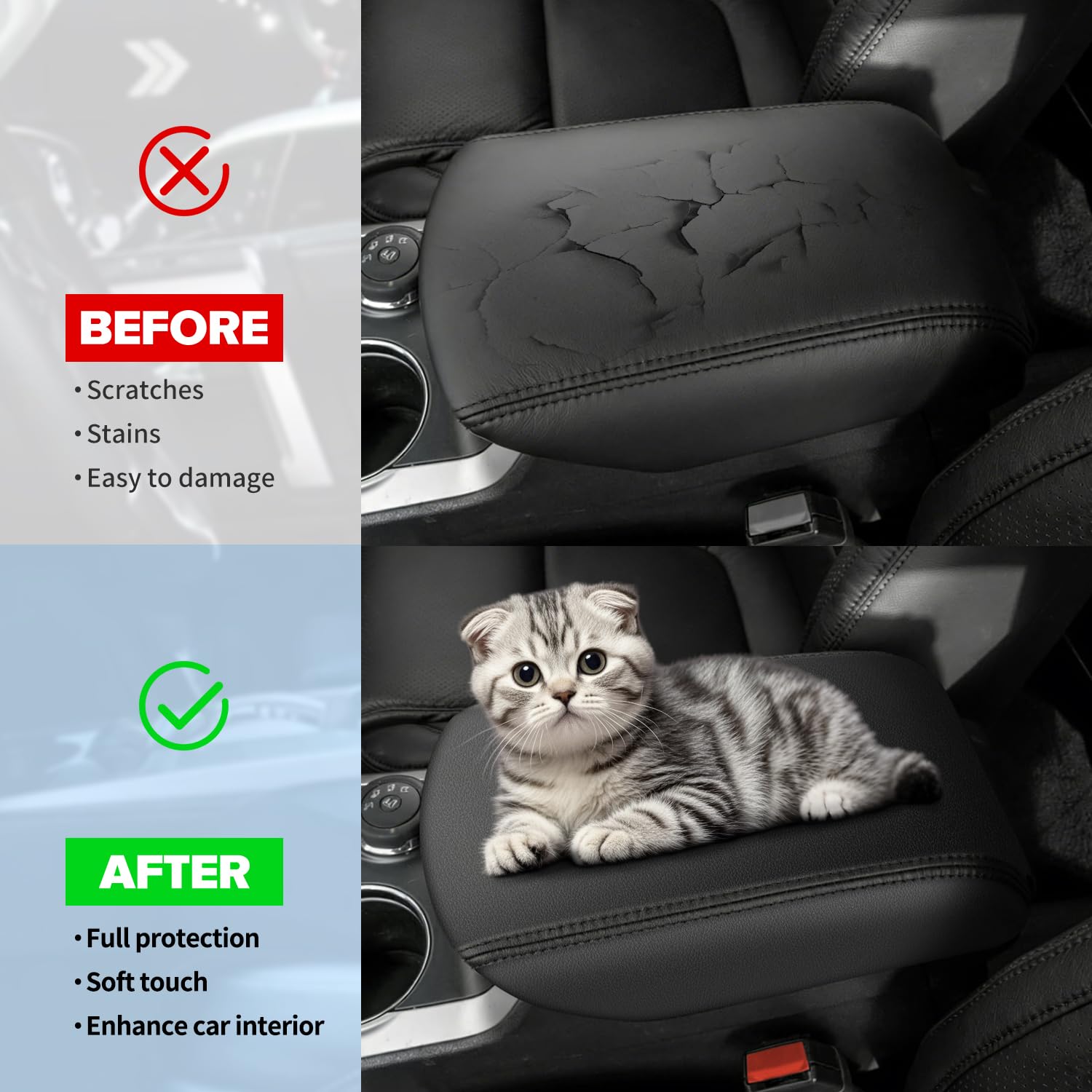 Asgohme installed in Explorer interior improving look and protecting console
