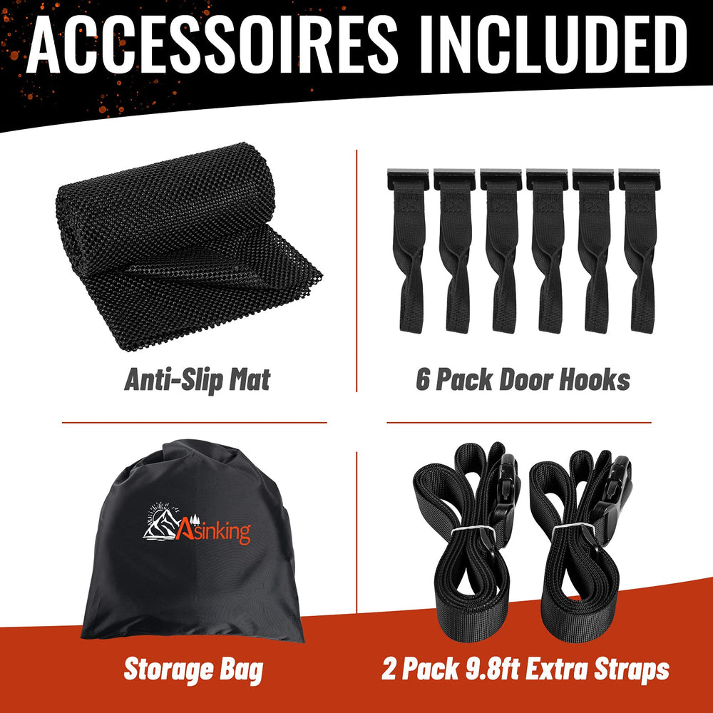 Asinking luggage lock and straps detail providing added security and compression