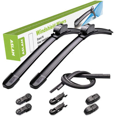 ASLAM front packaging showing 26 and 20 inch blades and extra refills for easy replacement