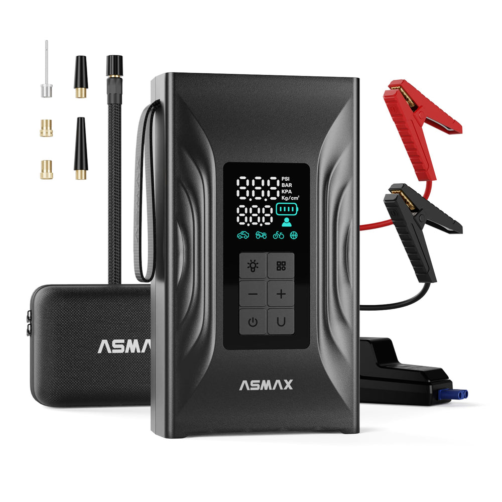 ASMAX T20 front view showing controls and compact design for portable rescue