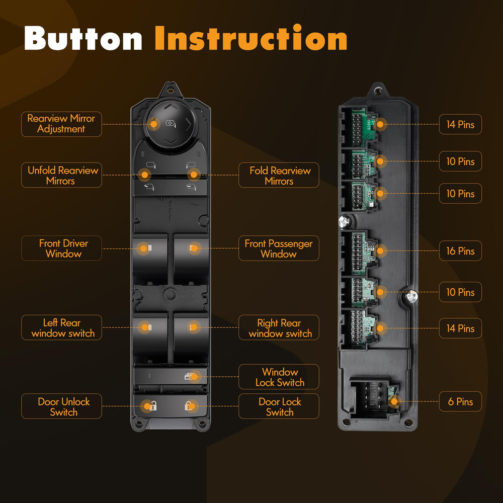 ASOPARTS installed in door panel demonstrating correct OEM-style integration
