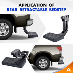 ASOPARTS step extended with person stepping demonstrating safer access
