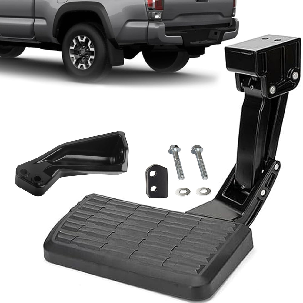 ASOPARTS front view of Tacoma tailgate step showing OEM fit and easy access