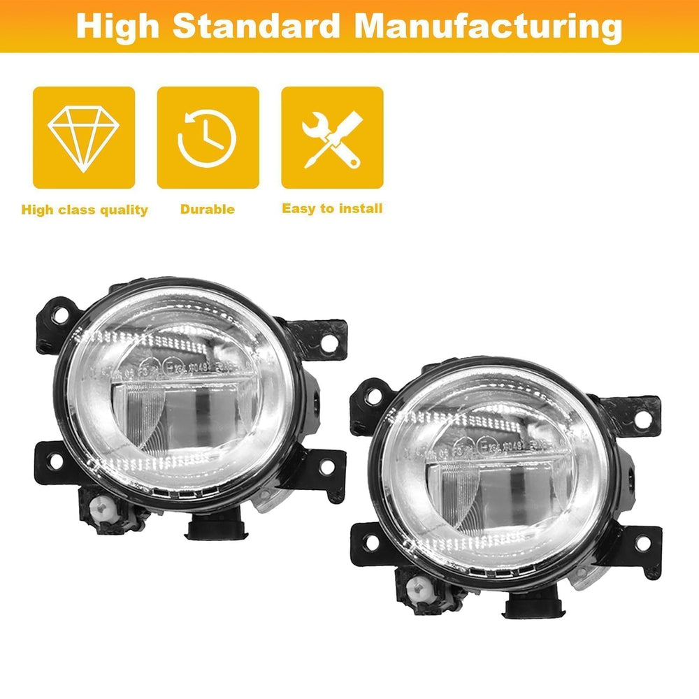Aspaton fog lamp mounting tab detail, precise fit to original brackets for stability