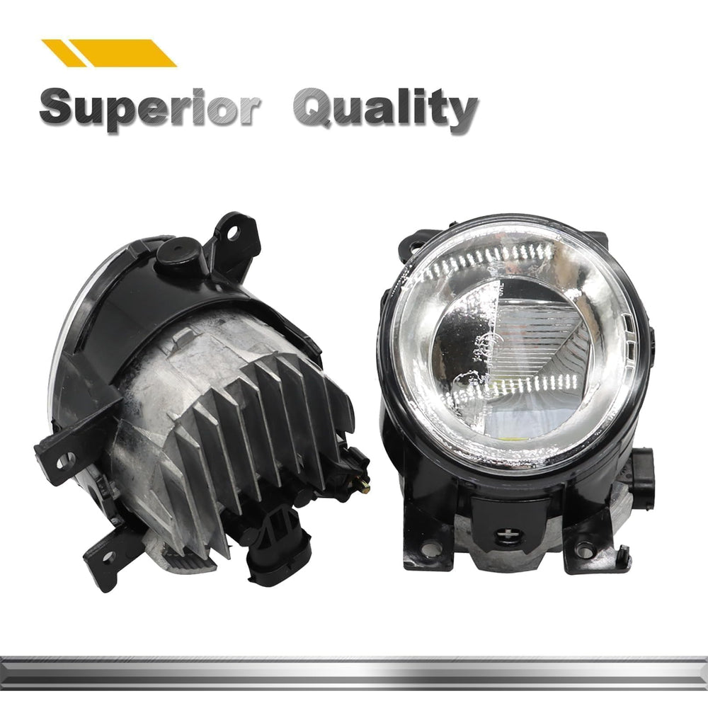 Aspaton fog lights installed on vehicle front, restores factory low-beam coverage