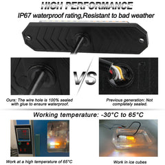 ASPL side profile highlighting the ultra-slim aluminum housing for discreet mounting and airflow