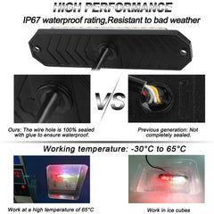 ASPL side profile showing ultra-slim mount and low-profile fit for discreet installation