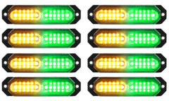 ASPL strobe front view showing LEDs and compact housing for strong roadside visibility