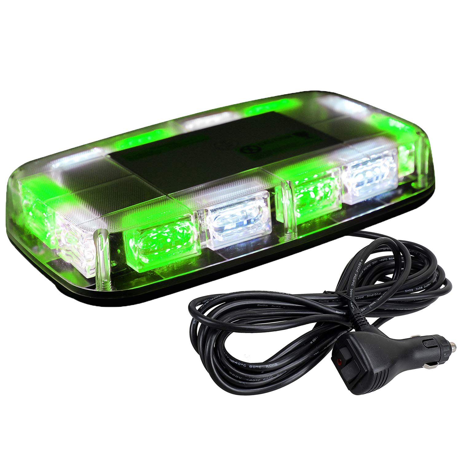 ASPL strobe front view showing lightbar for high visibility