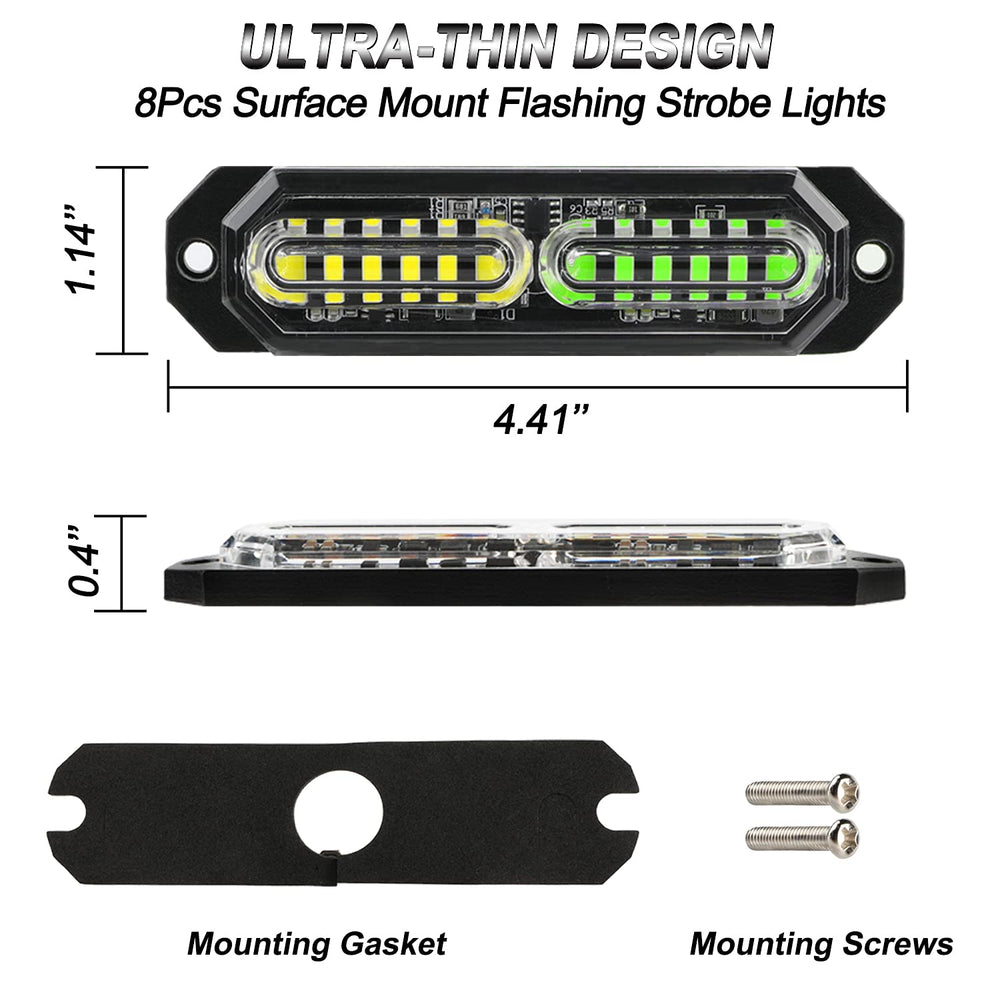 ASPL wiring detail with red black yellow white wires showing sync and pattern control ease