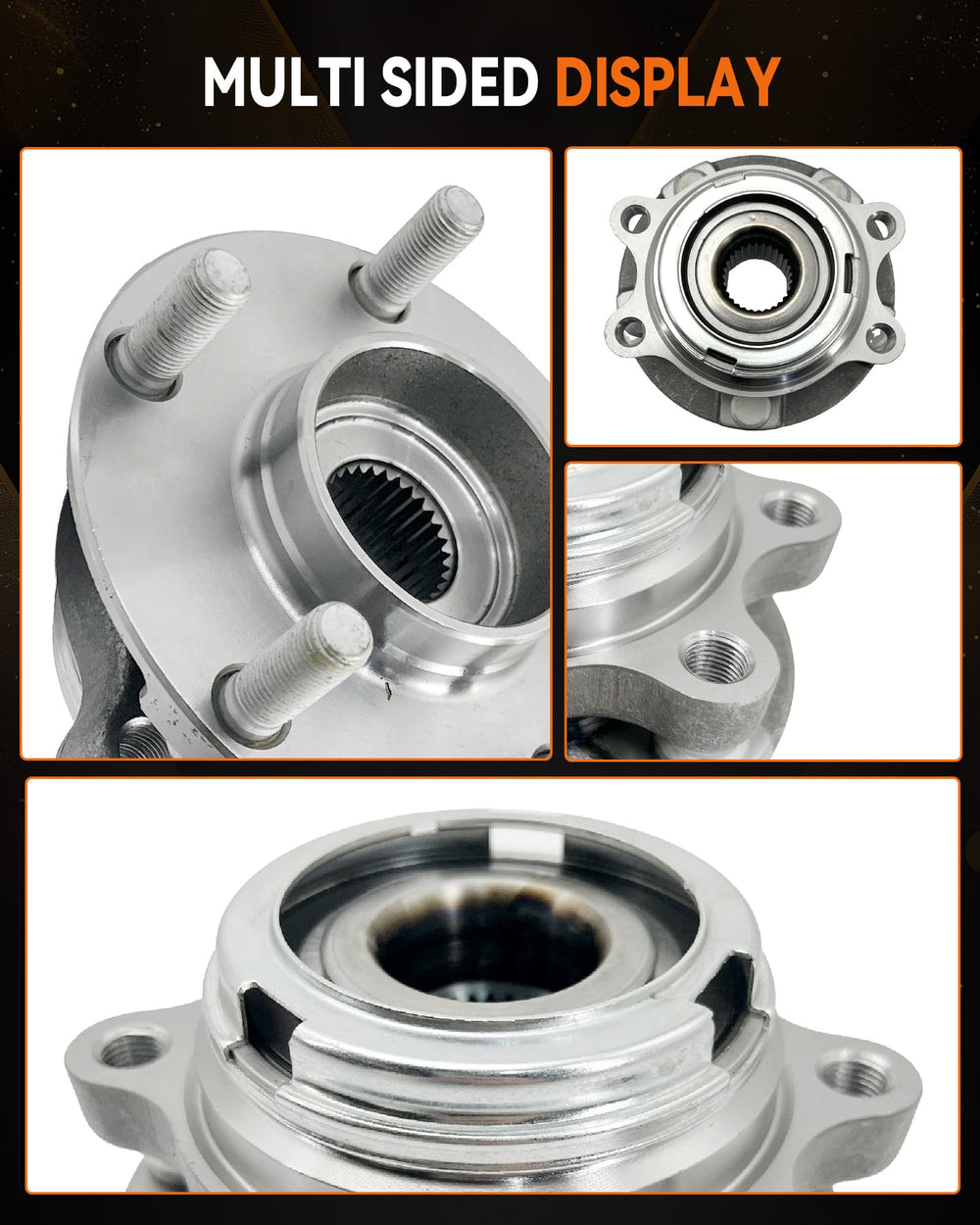 Aspligo hub seal close-up demonstrating improved lubrication retention