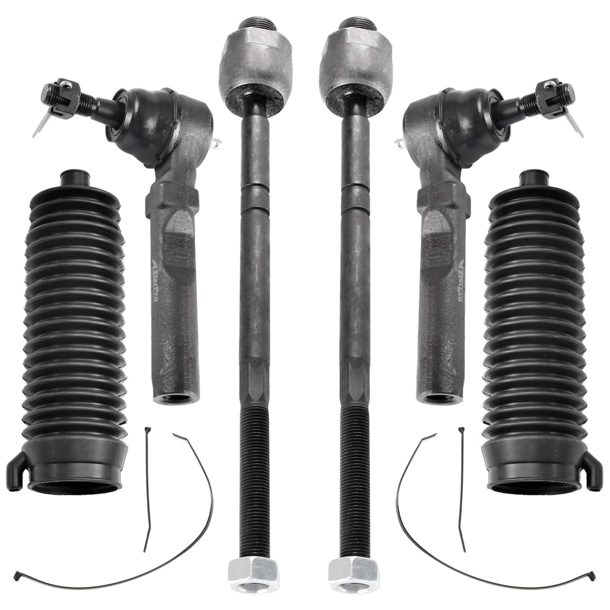 ASTARPRO front tie rod kit packaging showing complete 6-piece set and convenience