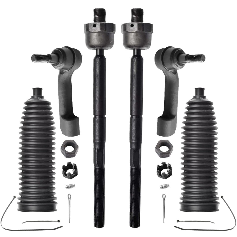 ASTARPRO front tie rod kit in package showing complete contents and fitment benefits