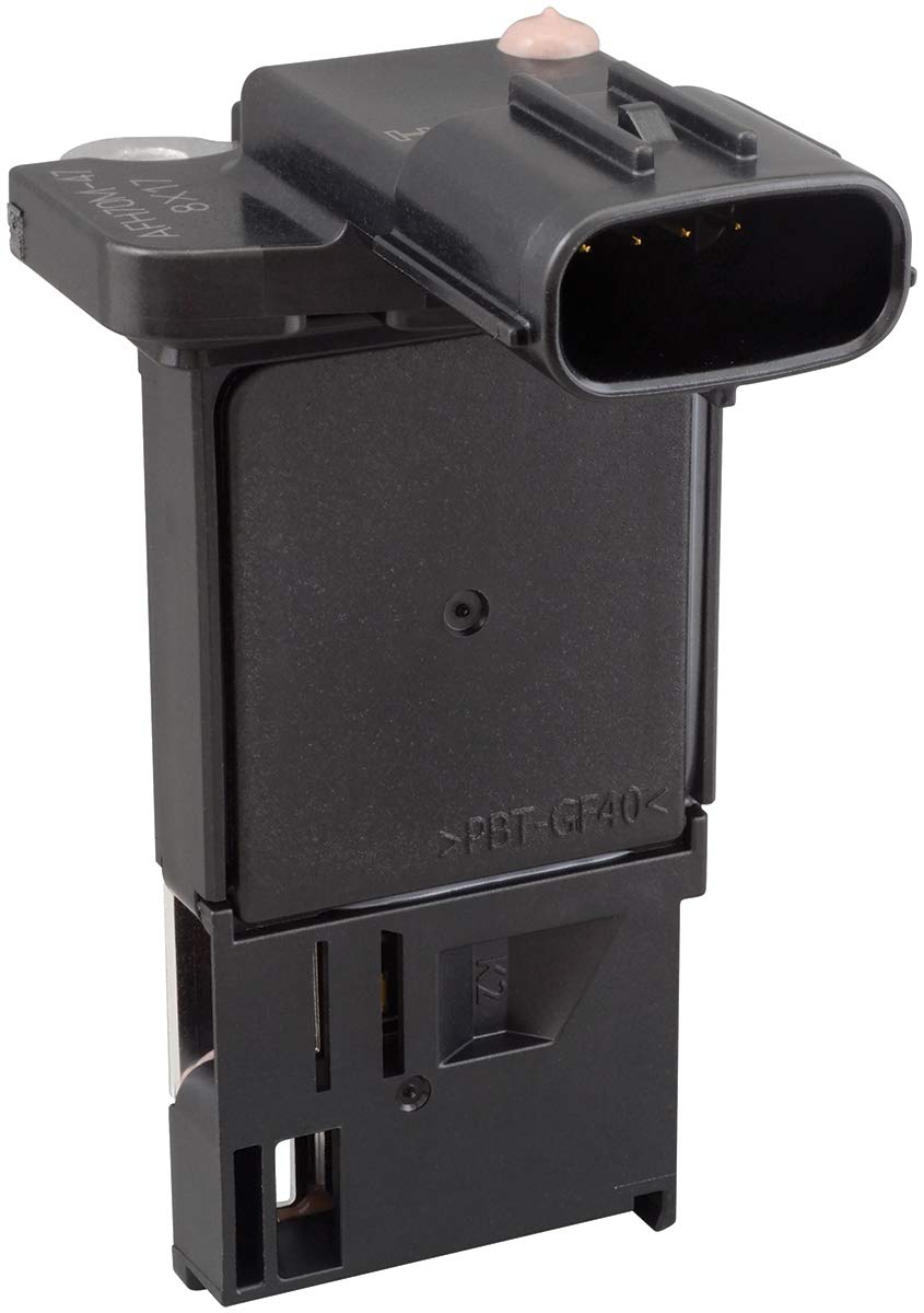 Astemo Hitachi MAF0035 front assembly showing housing and mounting for accurate replacement