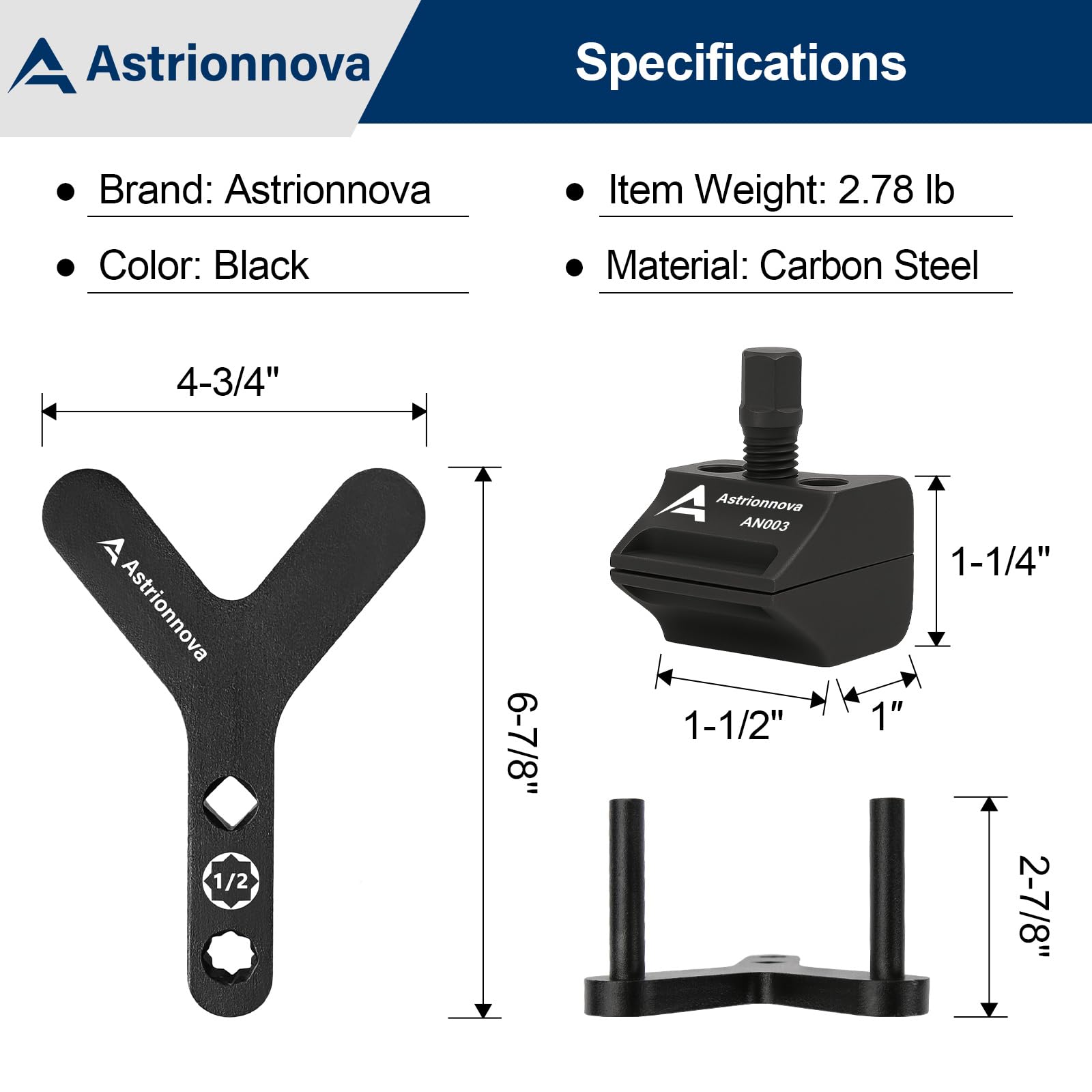 Astrionnova packaged kit on a shelf conveying professional shop organization