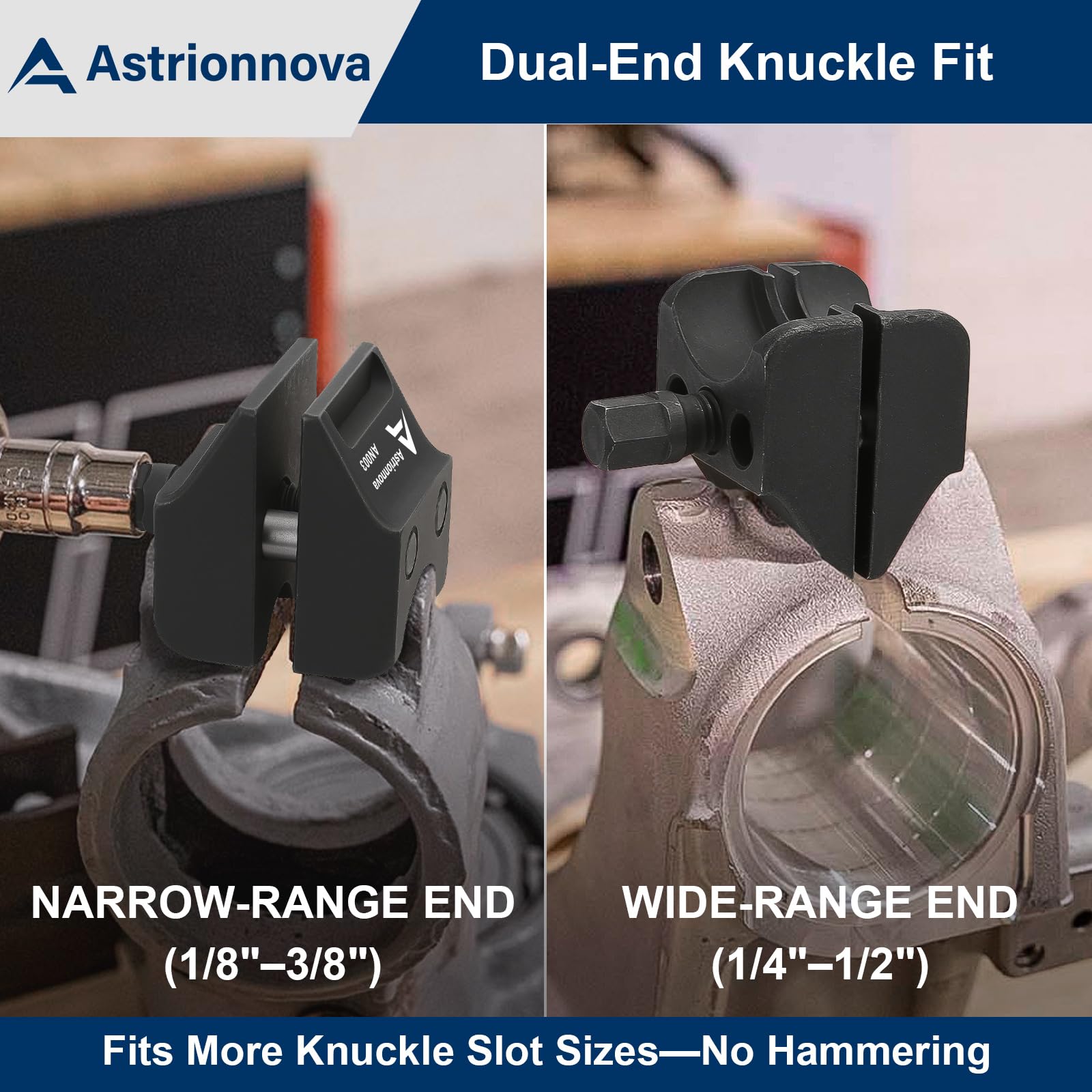 Astrionnova pry tool showing 1/2-inch drive interface for controlled breaker bar use