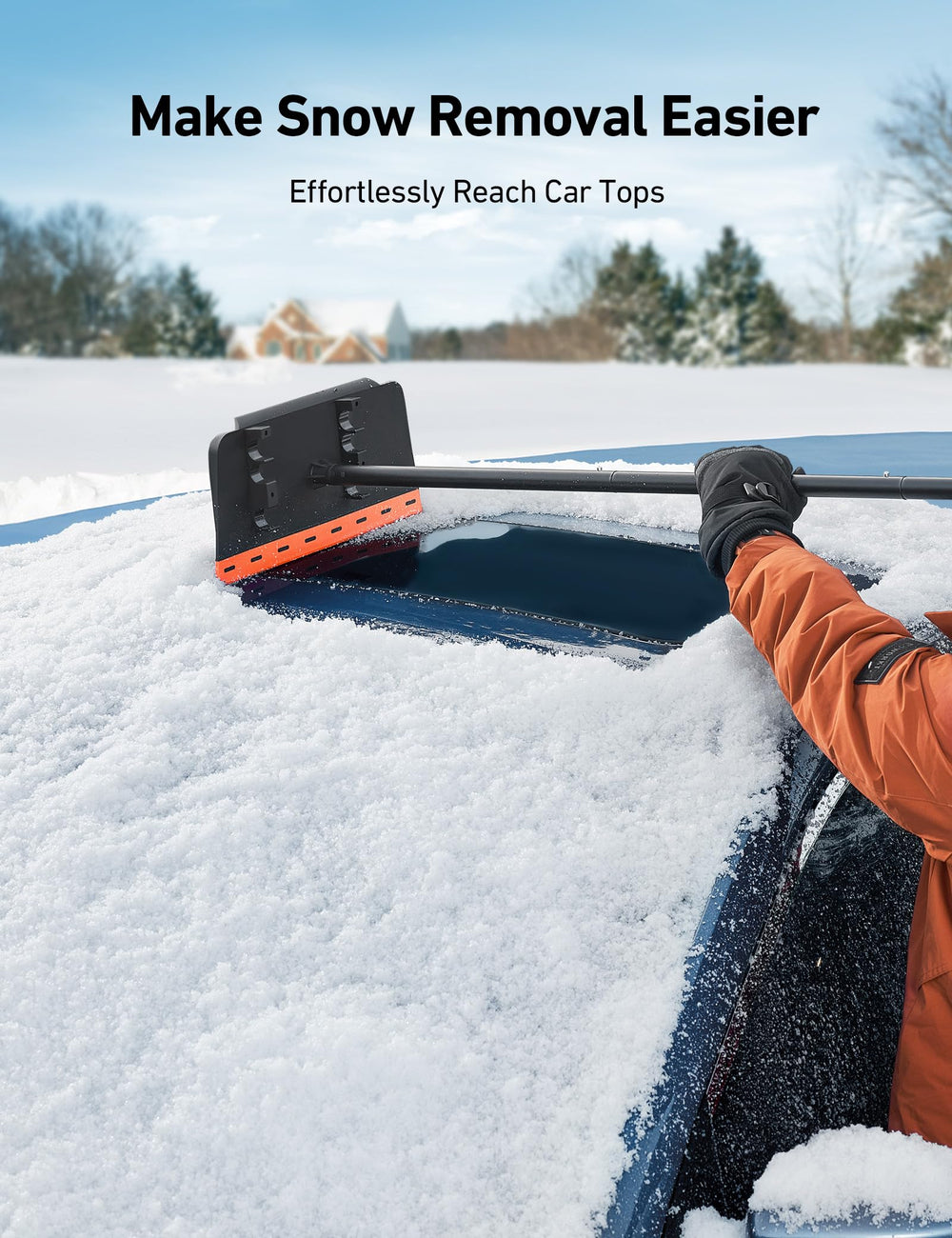 AstroAI compact storage with disassembled parts fitting neatly in a car trunk for convenience