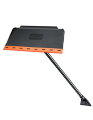 AstroAI front view of assembled snow broom showing trunk-ready portability and quick access