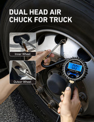 AstroAI locking chuck and hose detail providing secure valve connection