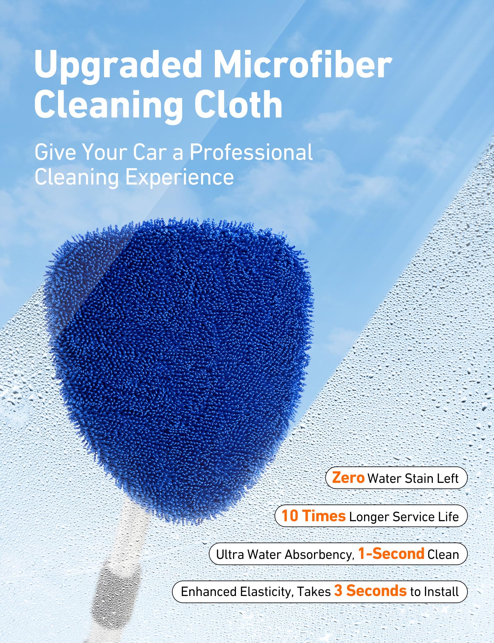 AstroAI pad attachment point demonstrating quick-secure install for faster cleaning