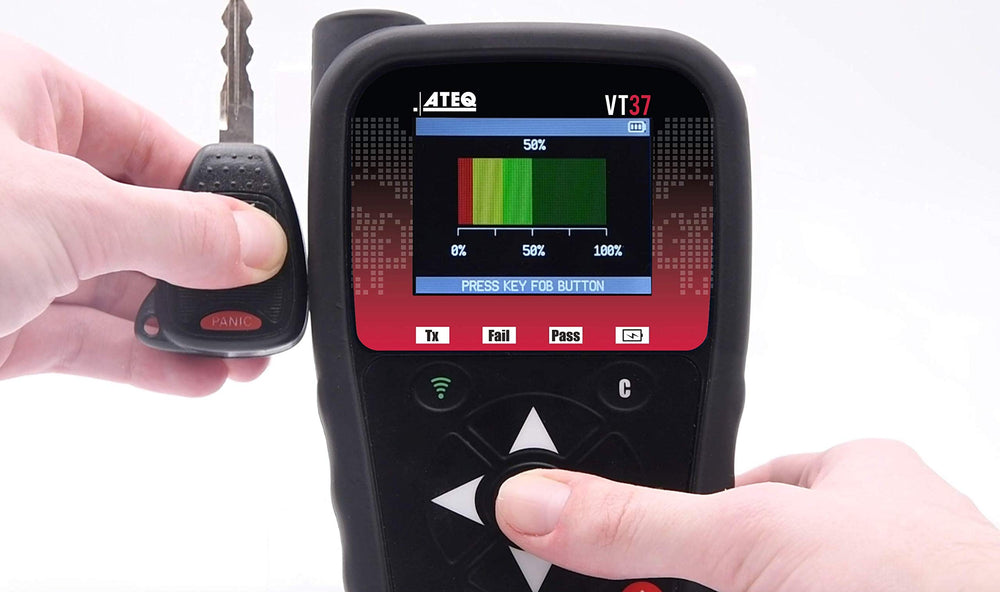 ATEQ VT37 boxed kit with cables and manual for complete out-of-the-box readiness