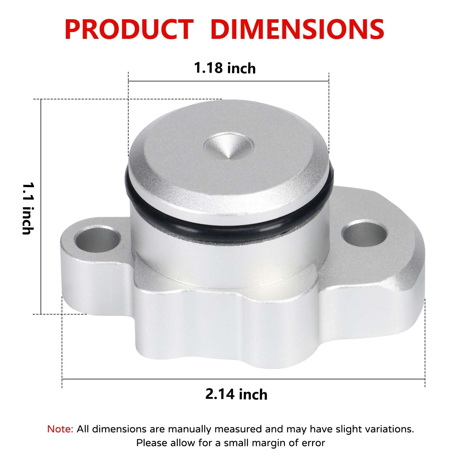 Atesilor O-ring seal detail highlighting leak-proof seal advantage