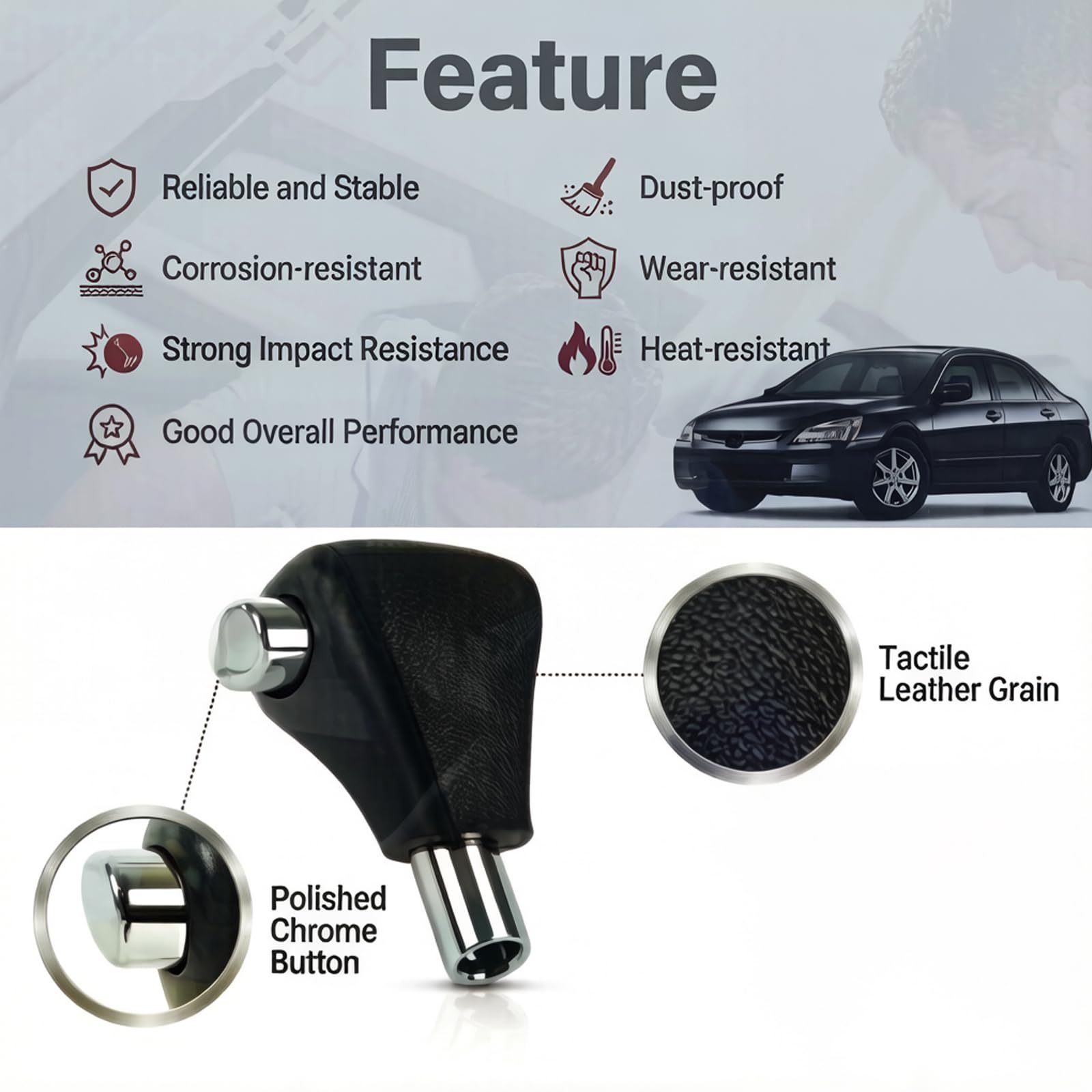 ATPSTOGO grip texture close-up highlighting comfortable durable surface